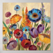 Bouquet der Blume Poster (Vorne)