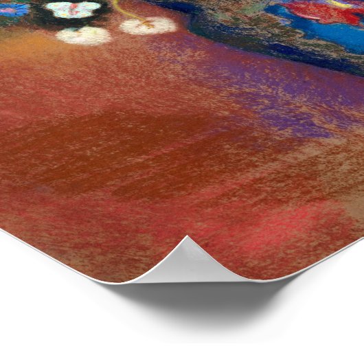 Bouquet der Blume Poster (Ecke)