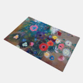 Bouquet der Blume, Redon Fußmatte (Schrägansicht)