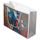 Bouquet der Blume, Redon Große Geschenktüte (Vorderseite Schrägansicht)