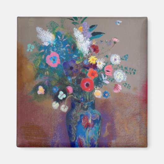 Bouquet der Blume, Redon Magnet (Vorne)