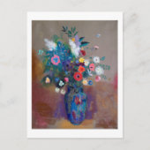 Bouquet der Blume, Redon Postkarte (Vorderseite)