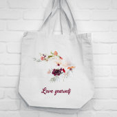 Bouquet der Blume Tote Tag Tragetasche