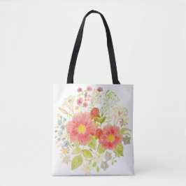 Bouquet der Blume Tote Tasche