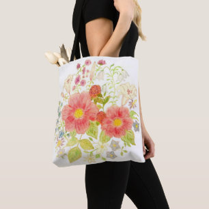 Bouquet der Blume Tote Tasche