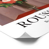 Bouquet der Blume von Henri Rousseau Poster (Ecke)
