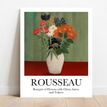 Bouquet der Blume von Henri Rousseau