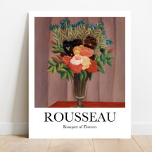 Bouquet der Blume von Henri Rousseau