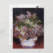 Bouquet der Blume von Renoir Postkarte (Vorne/Hinten)