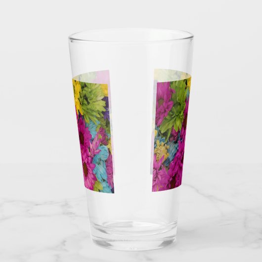 Bouquet der farbenfrohen Tische Glas (Rechts)