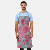 Bouquet der Liebe Blumenstrauß Schürze (Getragen)