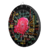 Bouquet der Liebe: Ein herzlicher Ausdruck Dartscheibe (Vorderseite rechts)