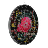 Bouquet der Liebe: Ein herzlicher Ausdruck Dartscheibe (Vorderseite Links)