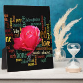 Bouquet der Liebe: Ein herzlicher Ausdruck Fotoplatte (Seite)