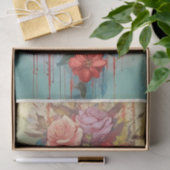 Bouquet der Liebe Lies Bleding, Goth Skull & Rose Seidenpapier (Geschenk)