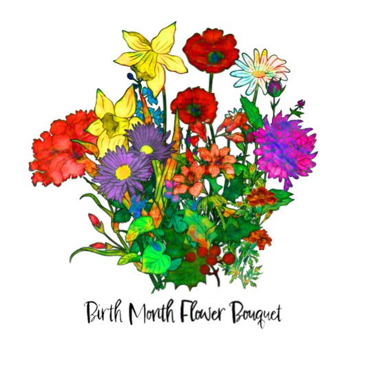 Bouquet der monatlichen Blume Sweatshirt