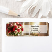 Bouquet der Rose am Fenster (Insitu)