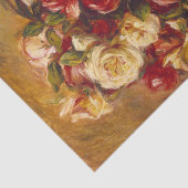 Bouquet der Rose, Auguste Renoir Seidenpapier (Ausschnitt)