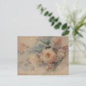 Bouquet der Rose - Franz Bischoff Postkarte (Stehend Vorderseite)