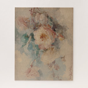 Bouquet der Rose - Franz Bischoff Puzzle