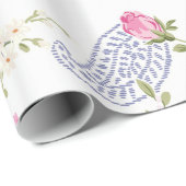 Bouquet der Rose Geschenkpapier (Rolleneckpunkt)