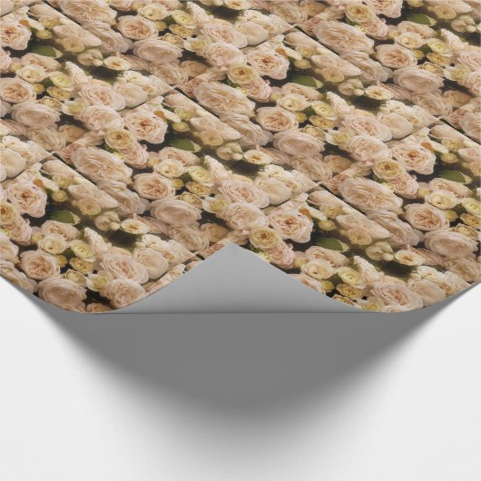 Bouquet der Rose Geschenkpapier (Ecke)