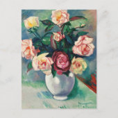 Bouquet der Rose | Henri Manguin Postkarte (Vorderseite)