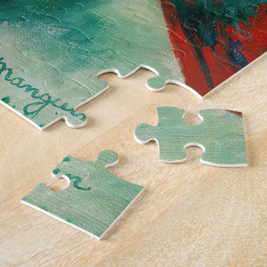 Bouquet der Rose | Henri Manguin Puzzle (Seite)