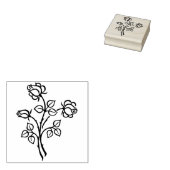 Bouquet der Rose Kunst Briefmarke Gummistempel (Stempel)