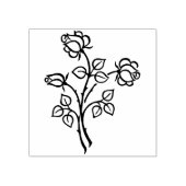 Bouquet der Rose Kunst Briefmarke Gummistempel (Prägung)
