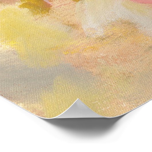 Bouquet der Rose Poster (Ecke)