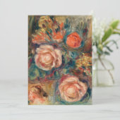 Bouquet der Rose | Renoir (Stehend Vorderseite)