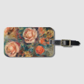 Bouquet der Rose | Renoir Gepäckanhänger (Vorderseite (Horizontal))
