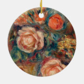 Bouquet der Rose | Renoir Keramik Ornament (Hinten)