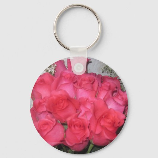 BOUQUET DER ROSE SCHLÜSSELANHÄNGER (Vorderseite)