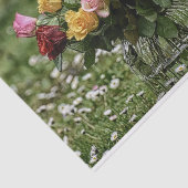 Bouquet der Rose Seidenpapier (Ausschnitt)