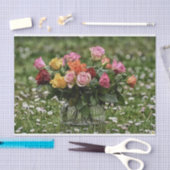 Bouquet der Rose Seidenpapier (Handwerk)