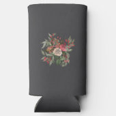 Bouquet der Rose Selters Dosenkühler (Rückseite)