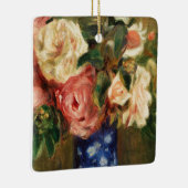 Bouquet der Rose von Renoir Impressionist Malerei Keramikornament (Rechts)