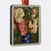 Bouquet der Rose von Renoir Impressionist Malerei Ornament Aus Metall (Rechts)