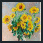 Bouquet der Sonnenblumen Claude Monet Acryl Wandkunst<br><div class="desc">Bouquet mit Sonnenblumen. Claude Monet. 1881. Reproduktion berühmter Kunstbilder im öffentlichen Bereich.</div>