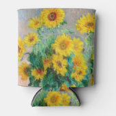 Bouquet der Sonnenblumen Claude Monet Dosenkühler (Vorderseite)
