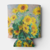 Bouquet der Sonnenblumen Claude Monet Dosenkühler (Rückseite)