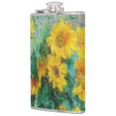 Bouquet der Sonnenblumen Claude Monet Flachmann (Links)