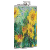 Bouquet der Sonnenblumen Claude Monet Flachmann (Rechts)