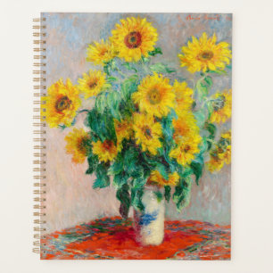 Bouquet der Sonnenblumen Claude Monet Planer