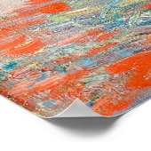 Bouquet der Sonnenblumen Claude Monet Poster (Ecke)