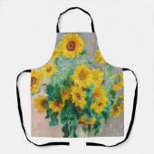 Bouquet der Sonnenblumen Claude Monet Schürze (Vorderseite)