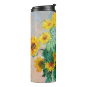 Bouquet der Sonnenblumen Claude Monet Thermosbecher (Nach links gedreht)