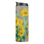 Bouquet der Sonnenblumen Claude Monet Thermosbecher (Nach rechts gedreht)
